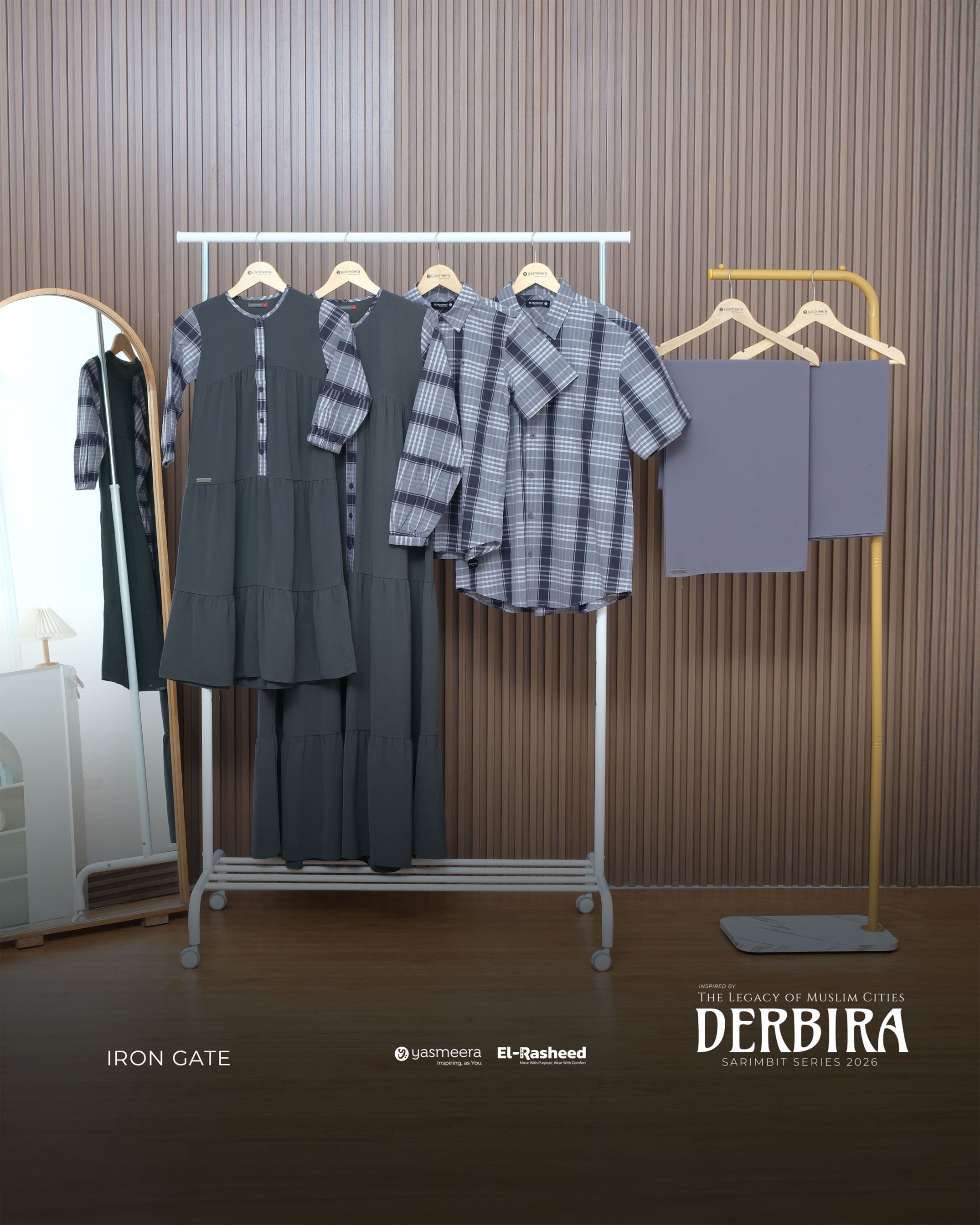 SARIMBIT 2026 DERBIRA SERIES WARNA IRON GATE