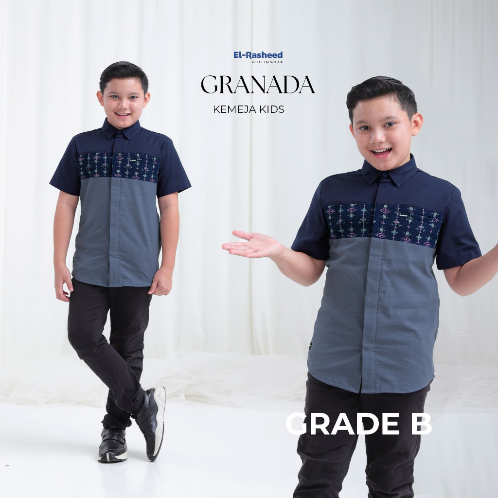 GRANADA KEMEJA KIDS GRADE B