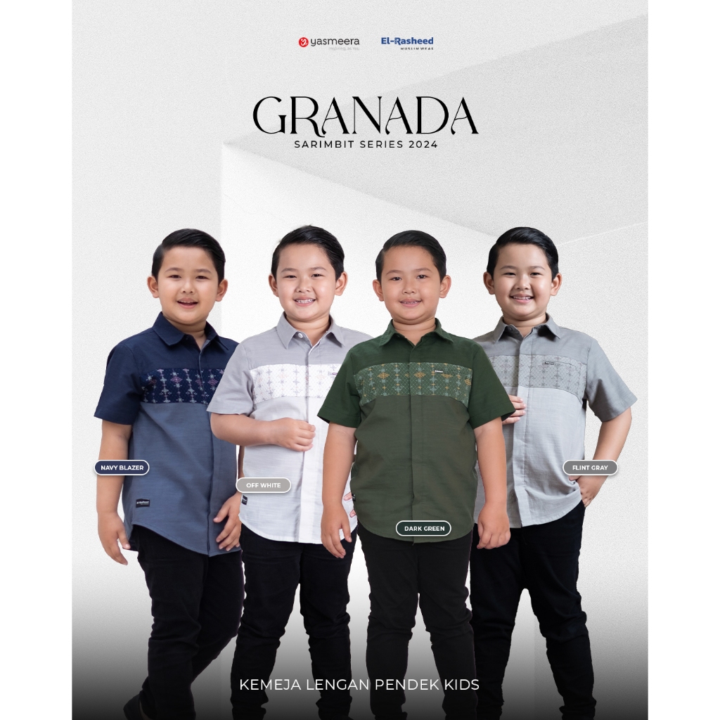 GRANADA KEMEJA KIDS GRADE B