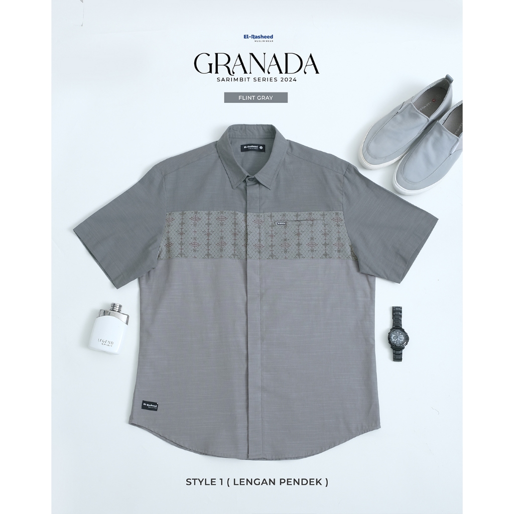 GRANADA KEMEJA SHORT SLEEVE (LENGAN PENDEK) GRADE B