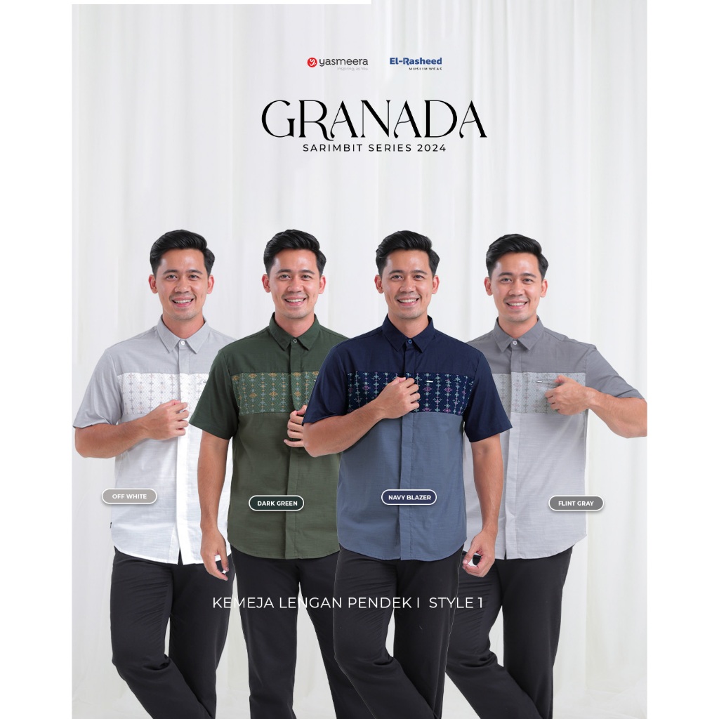 GRANADA KEMEJA SHORT SLEEVE (LENGAN PENDEK)