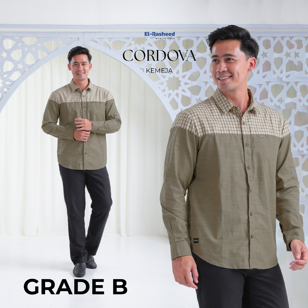 CORDOVA KEMEJA LONG SLEEVE (LENGAN PANJANG) GRADE B
