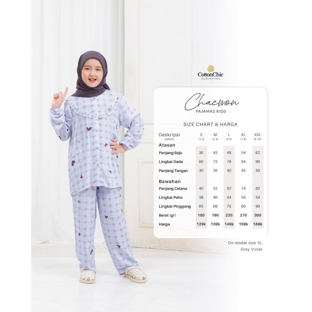 CHAEWON PAJAMAS KIDS