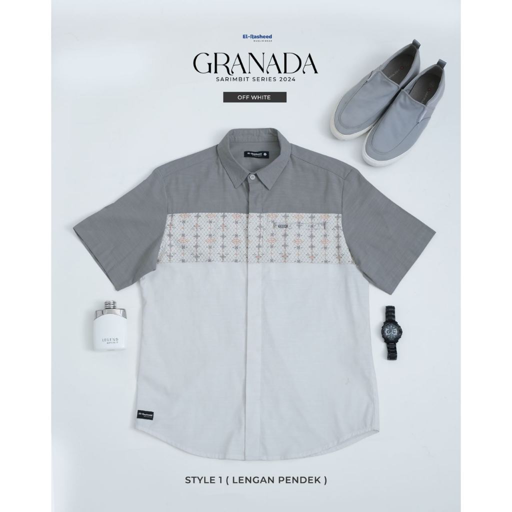 GRANADA KEMEJA SHORT SLEEVE (LENGAN PENDEK) GRADE B