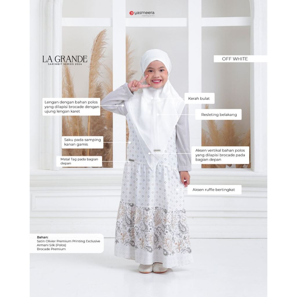 LA GRANDE DRESS KIDS GRADE B