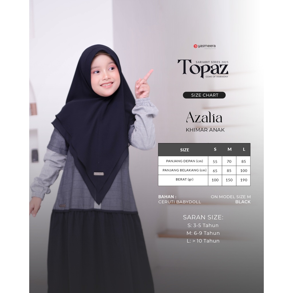 SARIMBIT 2025 TOPAZ SERIES WARNA BLACK