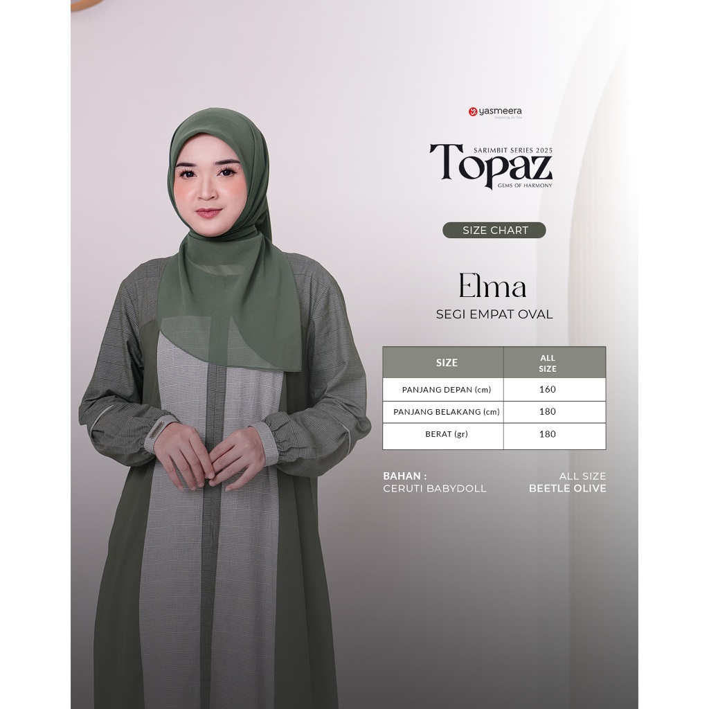 SARIMBIT 2025 TOPAZ SERIES WARNA RIFLE GREEN