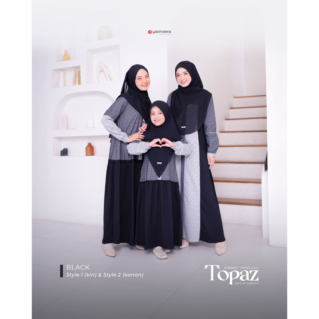 SARIMBIT 2025 TOPAZ SERIES WARNA BLACK