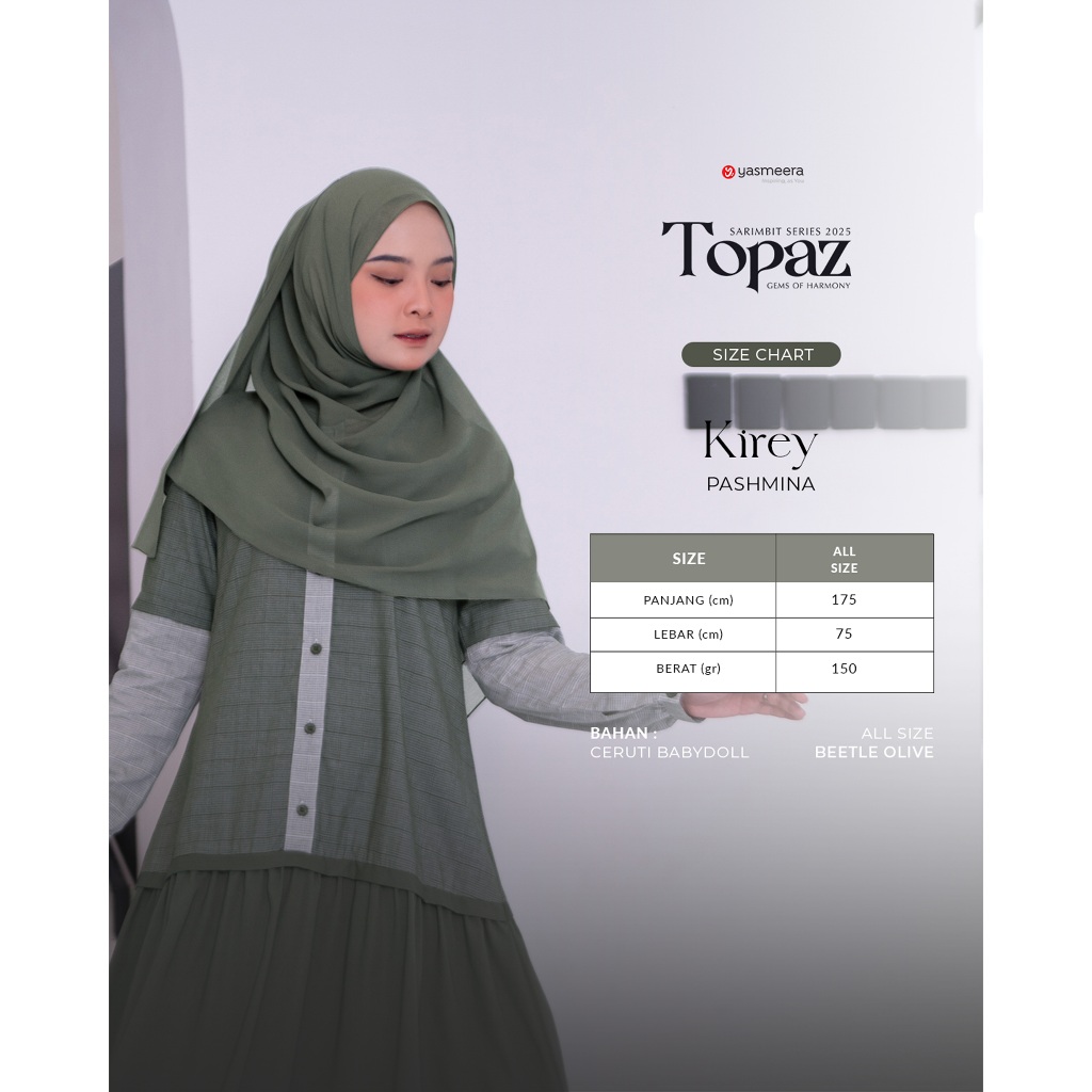 SARIMBIT 2025 TOPAZ SERIES WARNA RIFLE GREEN
