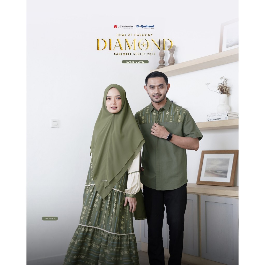 SARIMBIT 2025 DIAMOND SERIES WARNA BASIL OLIVE