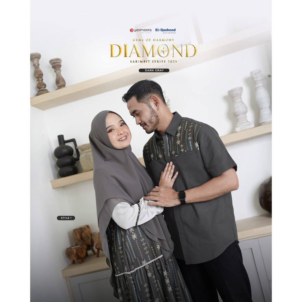 SARIMBIT 2025 DIAMOND SERIES WARNA DARK GRAY