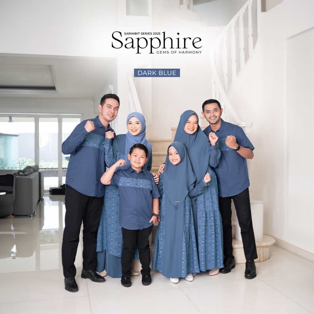 SARIMBIT 2025 SAPPHIRE SERIES WARNA DARK BLUE
