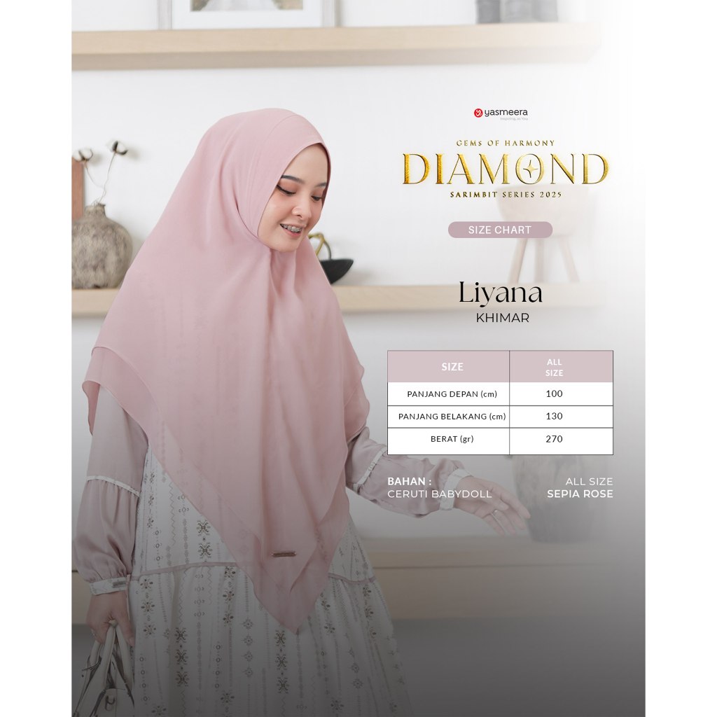 SARIMBIT 2025 DIAMOND SERIES WARNA OFF WHITE