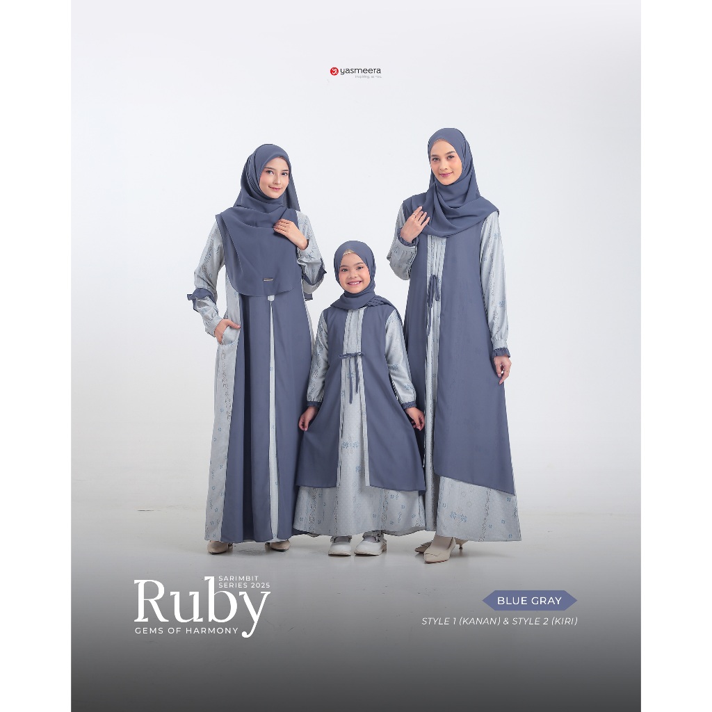 SARIMBIT 2025 RUBY SERIES WARNA BLUE GRAY