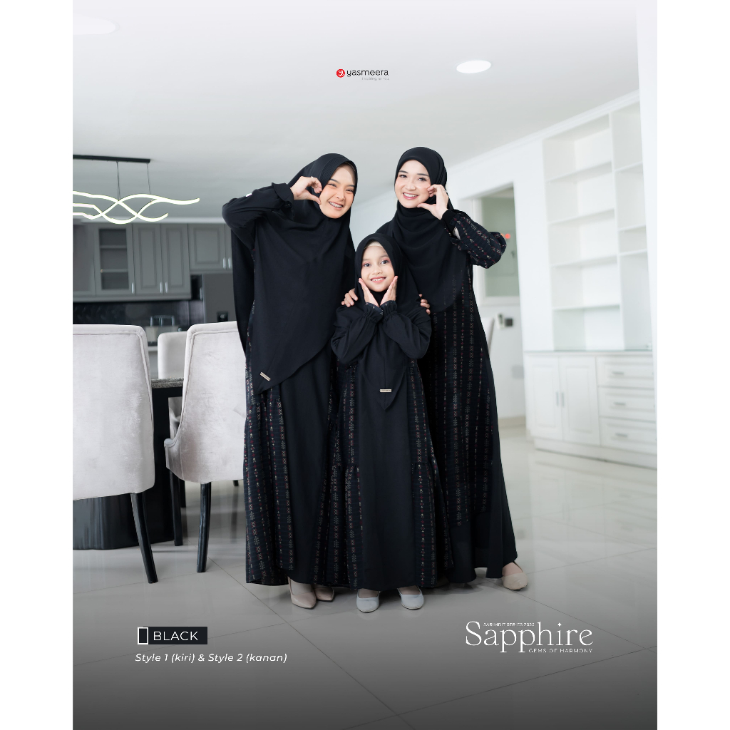 SARIMBIT 2025 SAPPHIRE SERIES WARNA BLACK