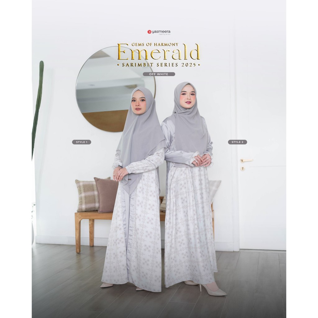 SARIMBIT 2025 EMERALD SERIES WARNA OFF WHITE
