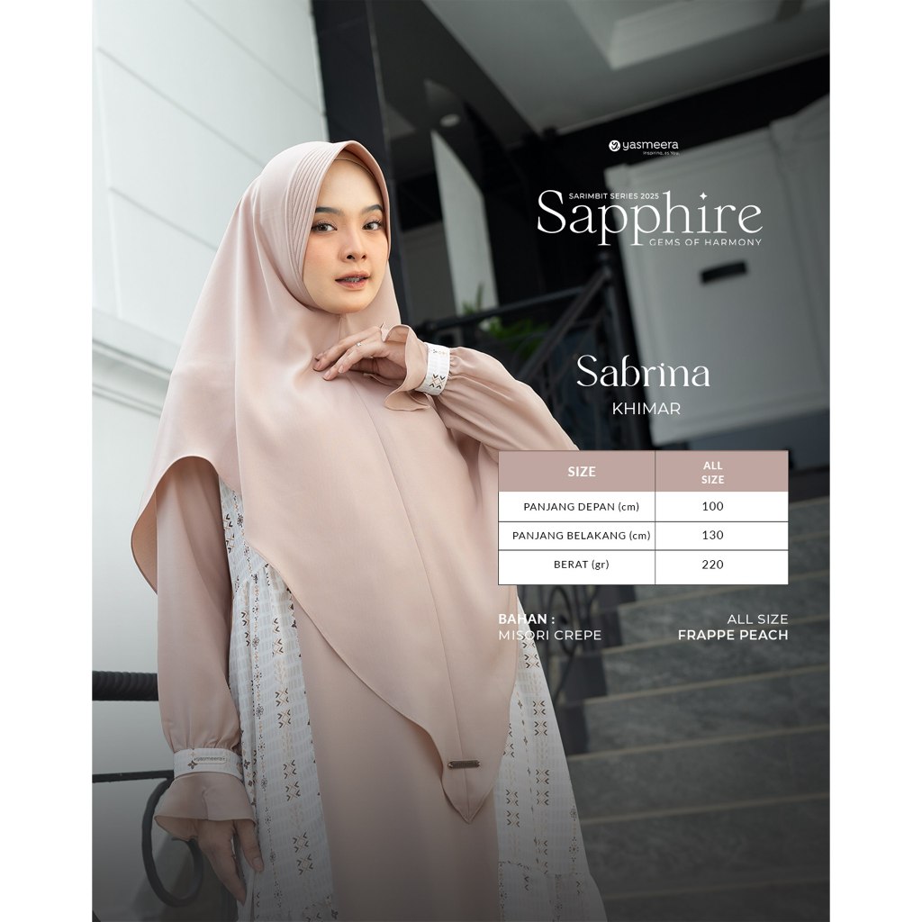 SARIMBIT 2025 SAPPHIRE SERIES WARNA OFF WHITE