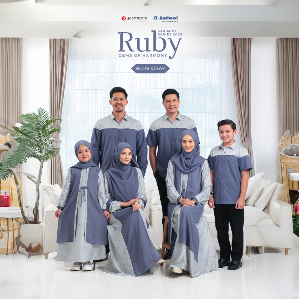 SARIMBIT 2025 RUBY SERIES WARNA BLUE GRAY