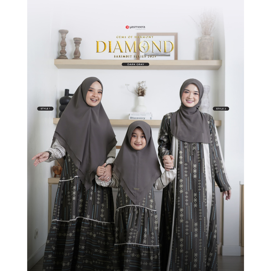 SARIMBIT 2025 DIAMOND SERIES WARNA DARK GRAY