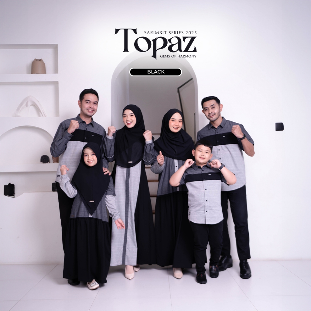 SARIMBIT 2025 TOPAZ SERIES WARNA BLACK