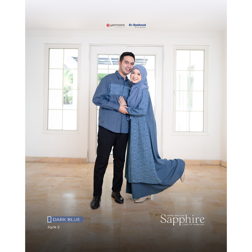 SARIMBIT 2025 SAPPHIRE SERIES WARNA DARK BLUE