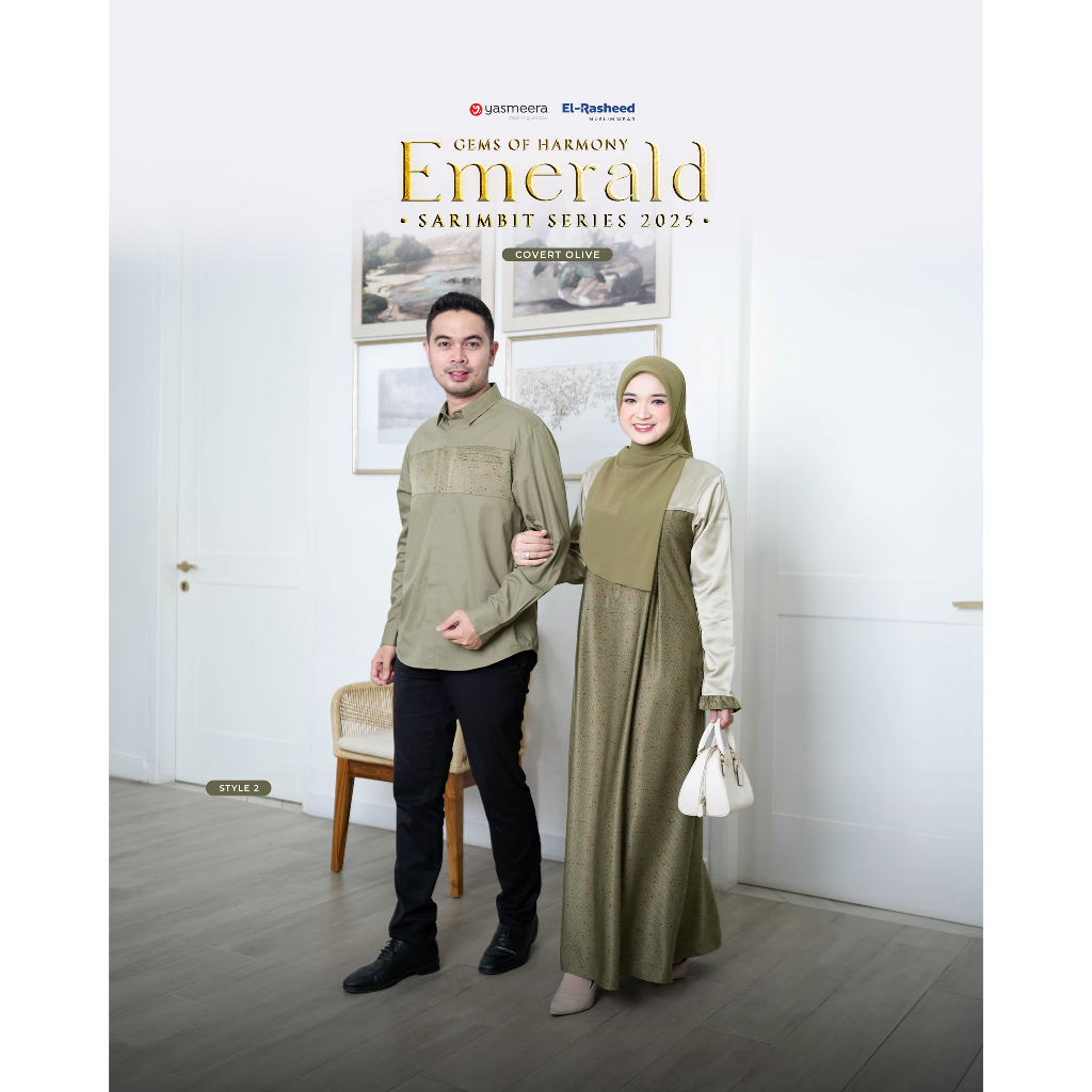 SARIMBIT 2025 EMERALD SERIES WARNA COVERT OLIVE