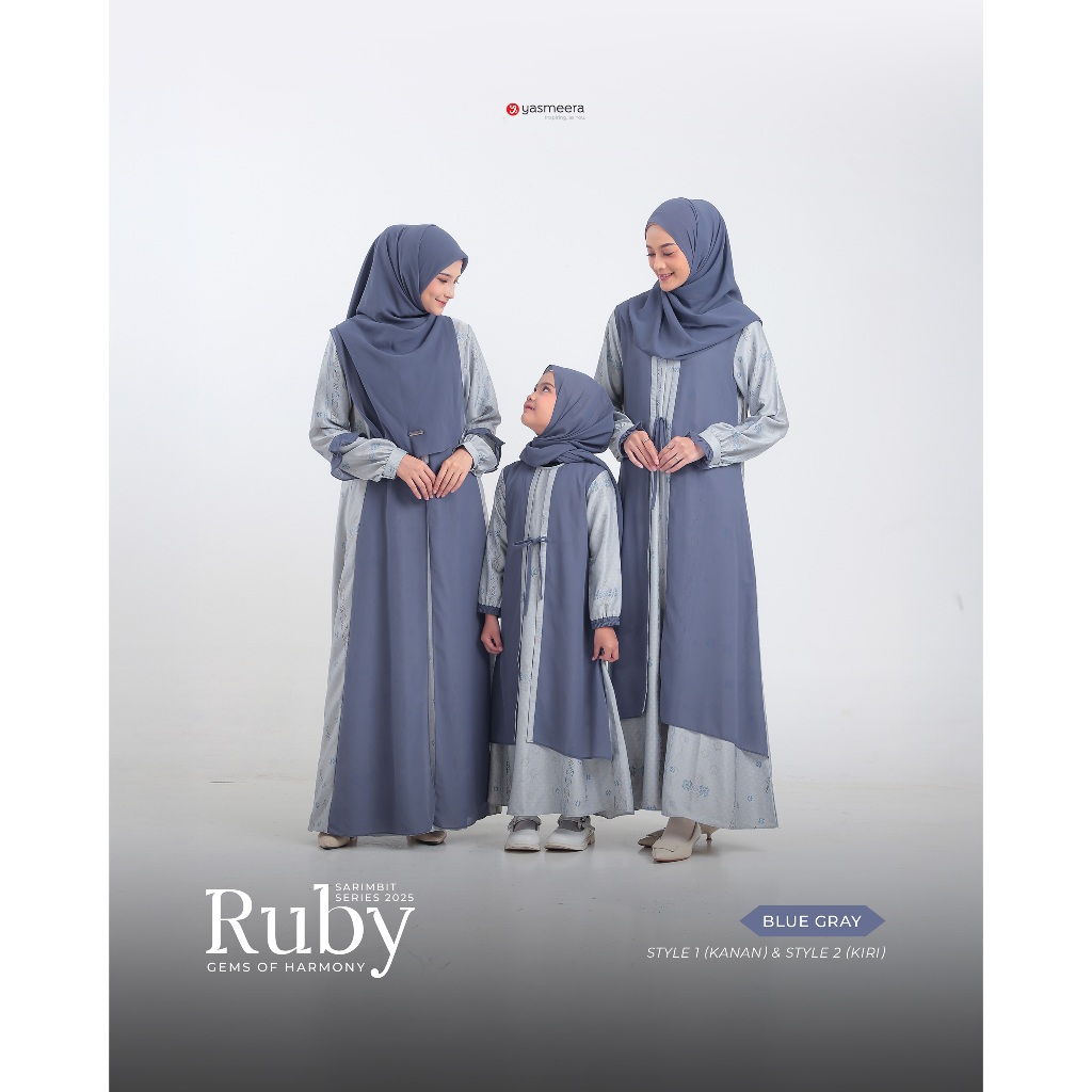 SARIMBIT 2025 RUBY SERIES WARNA BLUE GRAY