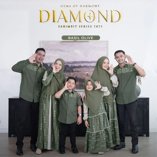 Image of SARIMBIT 2025 DIAMOND SERIES WARNA BASIL OLIVE