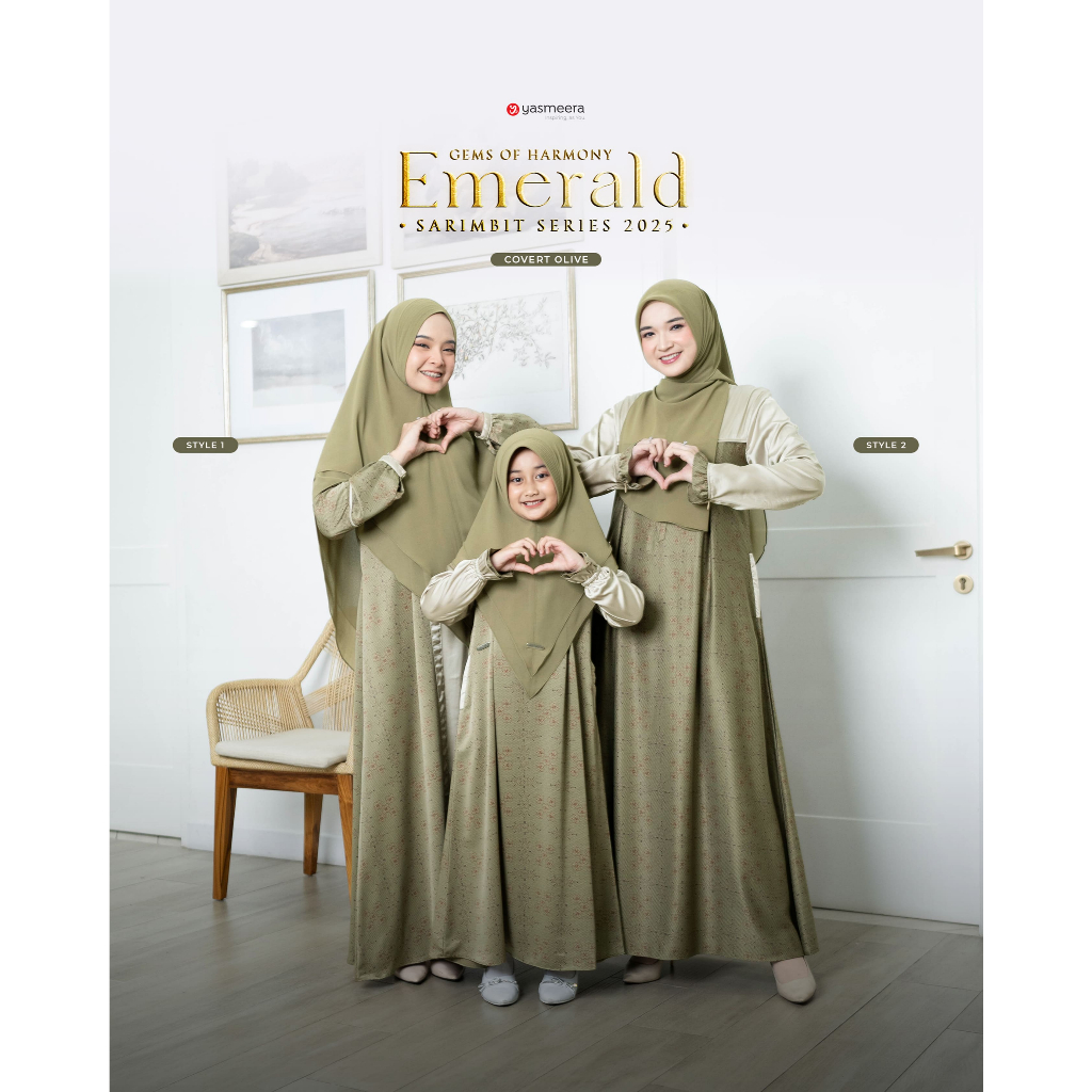 SARIMBIT 2025 EMERALD SERIES WARNA COVERT OLIVE