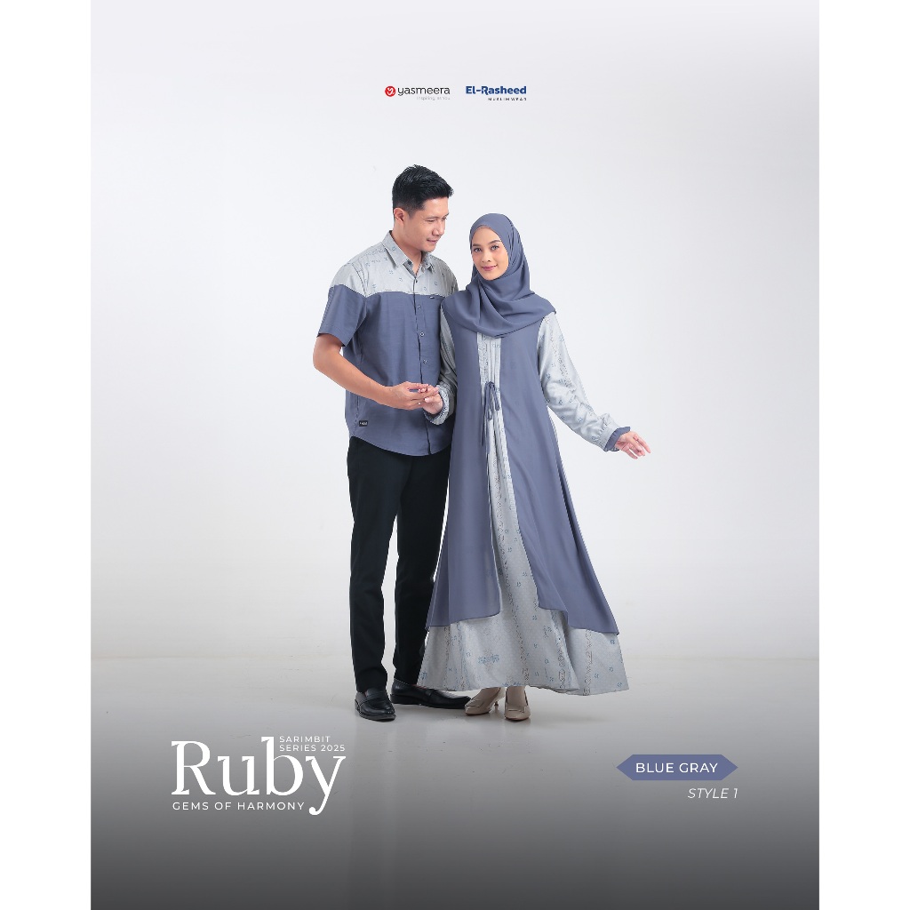 SARIMBIT 2025 RUBY SERIES WARNA BLUE GRAY