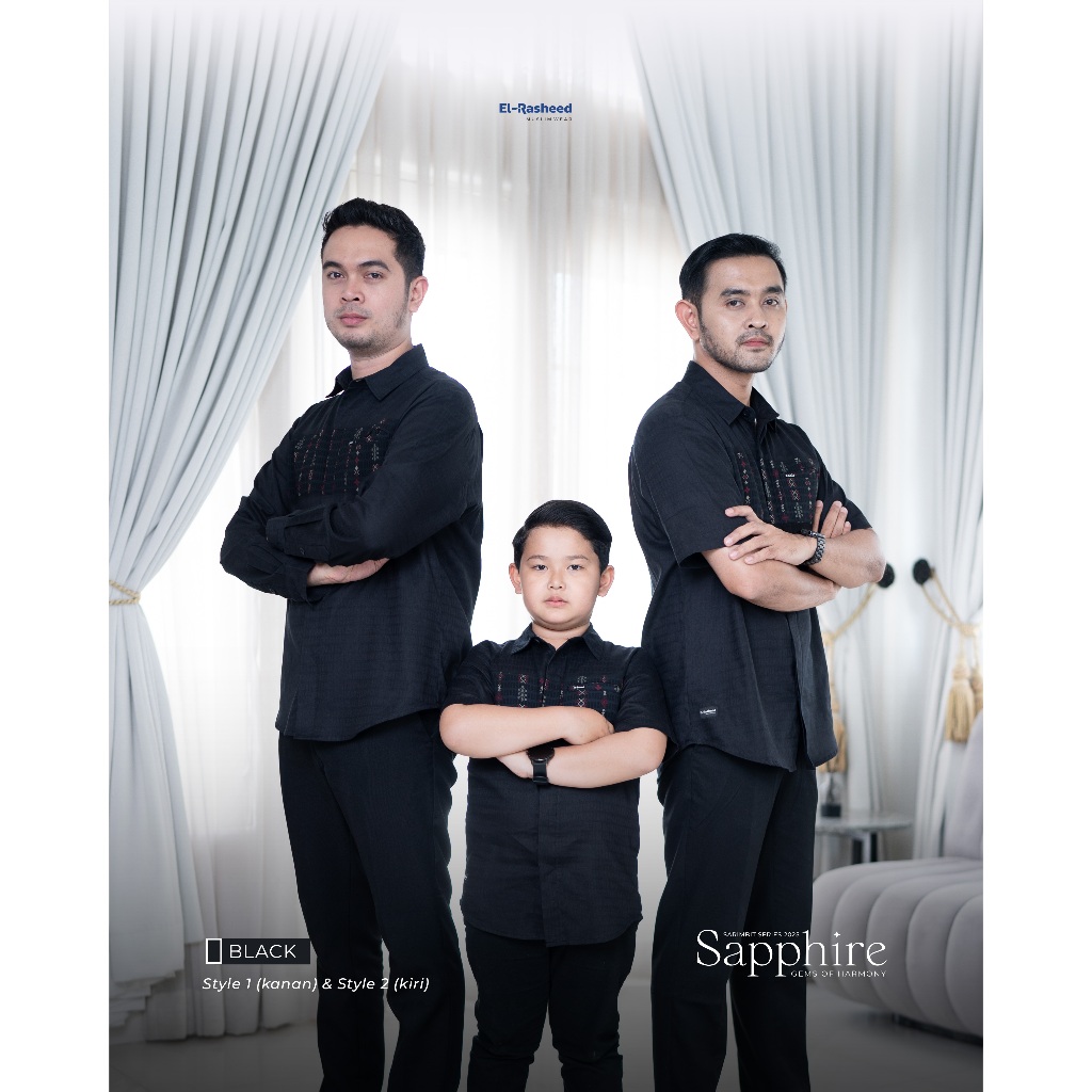 SARIMBIT 2025 SAPPHIRE SERIES WARNA BLACK