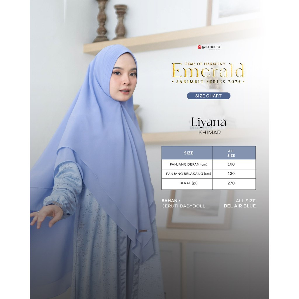 SARIMBIT 2025 EMERALD SERIES WARNA FOREVER BLUE