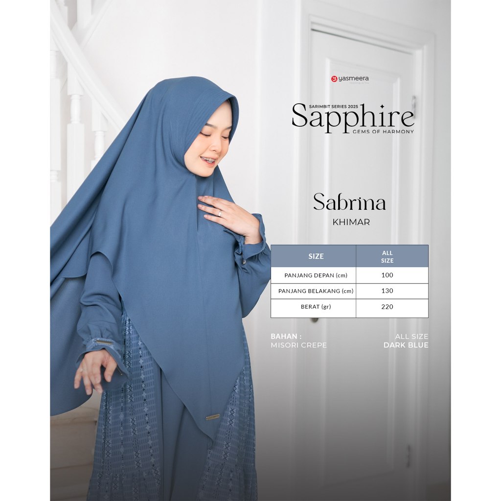 SARIMBIT 2025 SAPPHIRE SERIES WARNA DARK BLUE