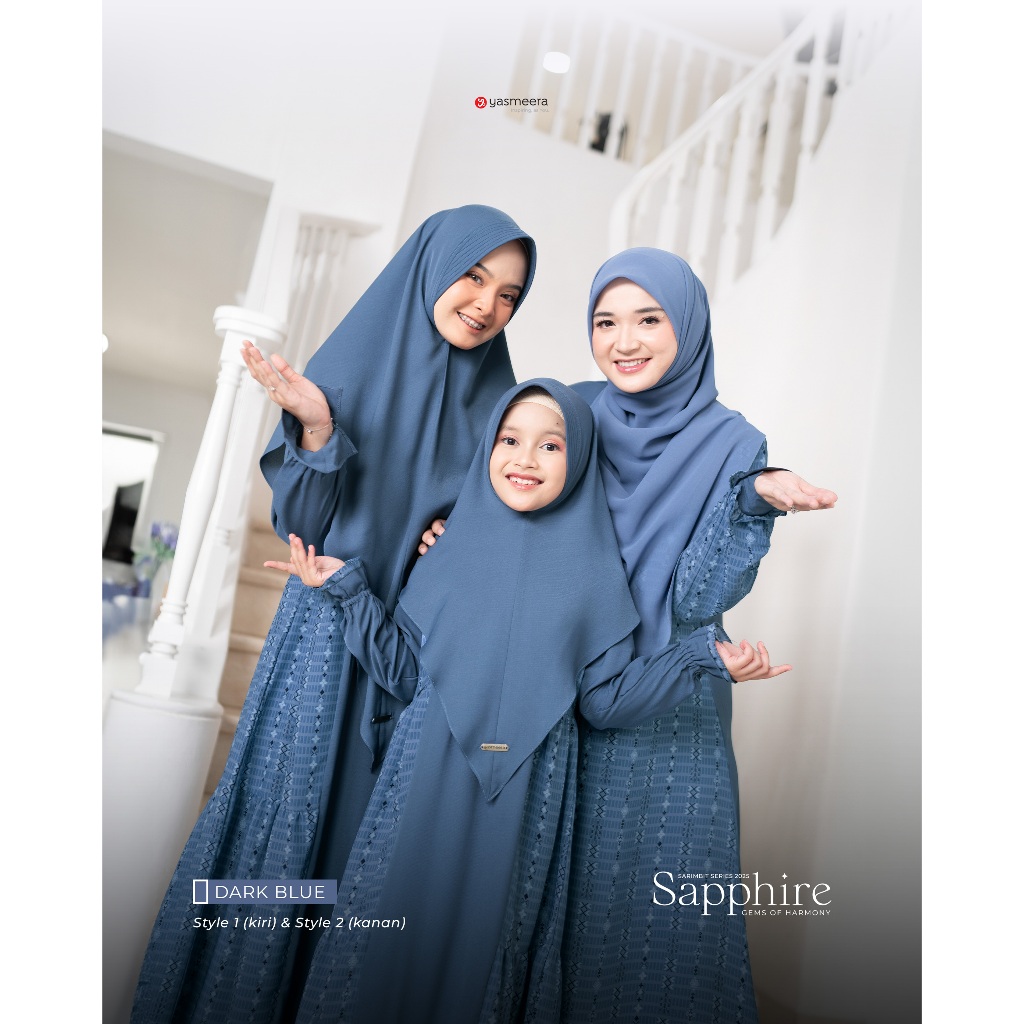 SARIMBIT 2025 SAPPHIRE SERIES WARNA DARK BLUE