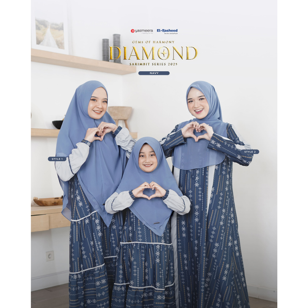 SARIMBIT 2025 DIAMOND SERIES WARNA NAVY