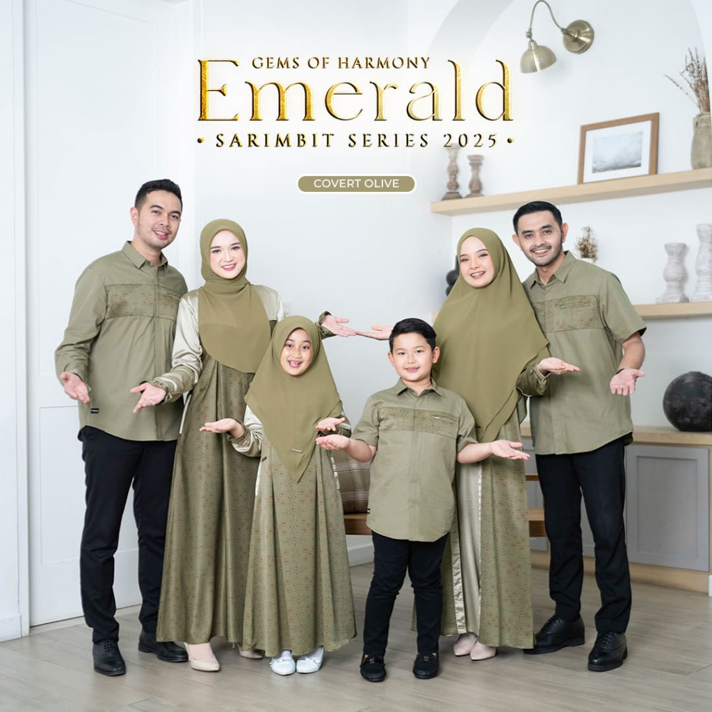 SARIMBIT 2025 EMERALD SERIES WARNA COVERT OLIVE
