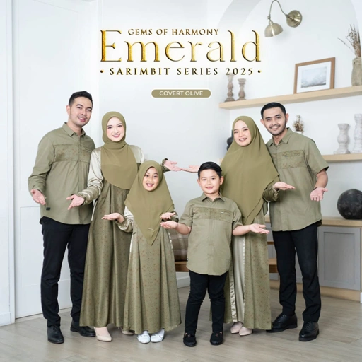 Image of SARIMBIT 2025 EMERALD SERIES WARNA COVERT OLIVE