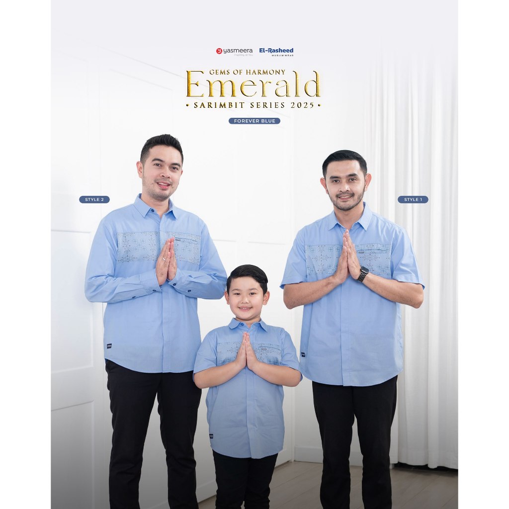SARIMBIT 2025 EMERALD SERIES WARNA FOREVER BLUE