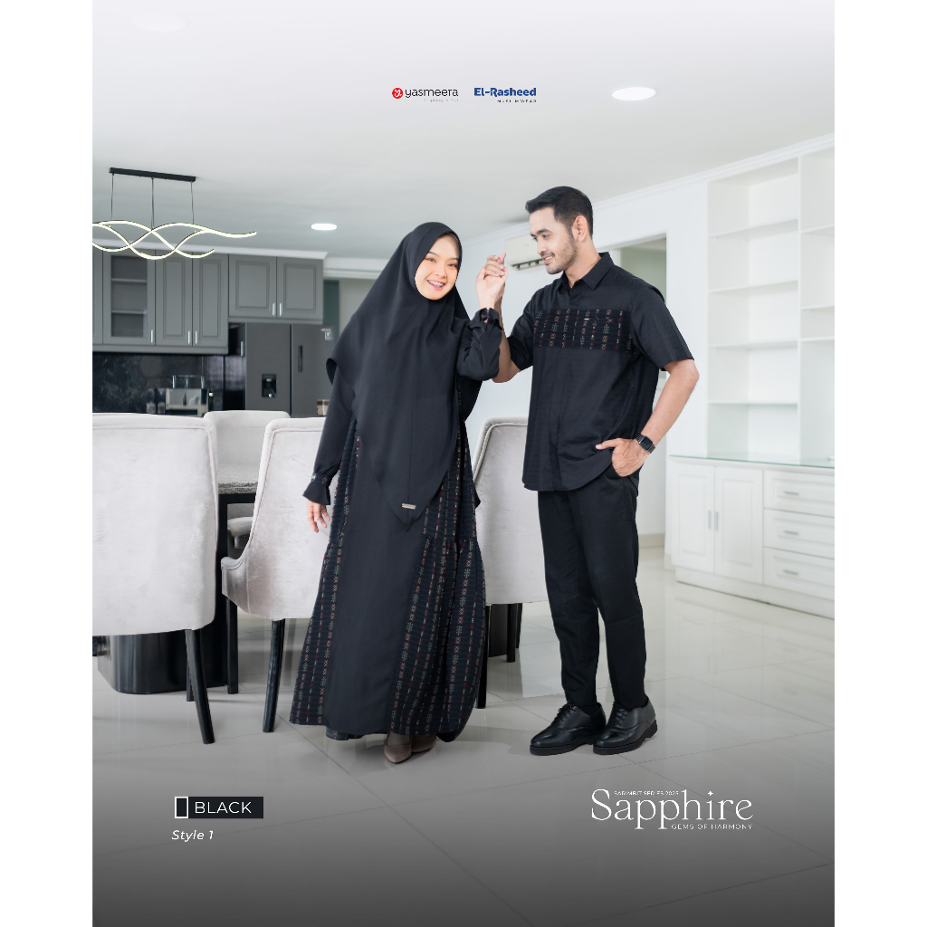 SARIMBIT 2025 SAPPHIRE SERIES WARNA BLACK