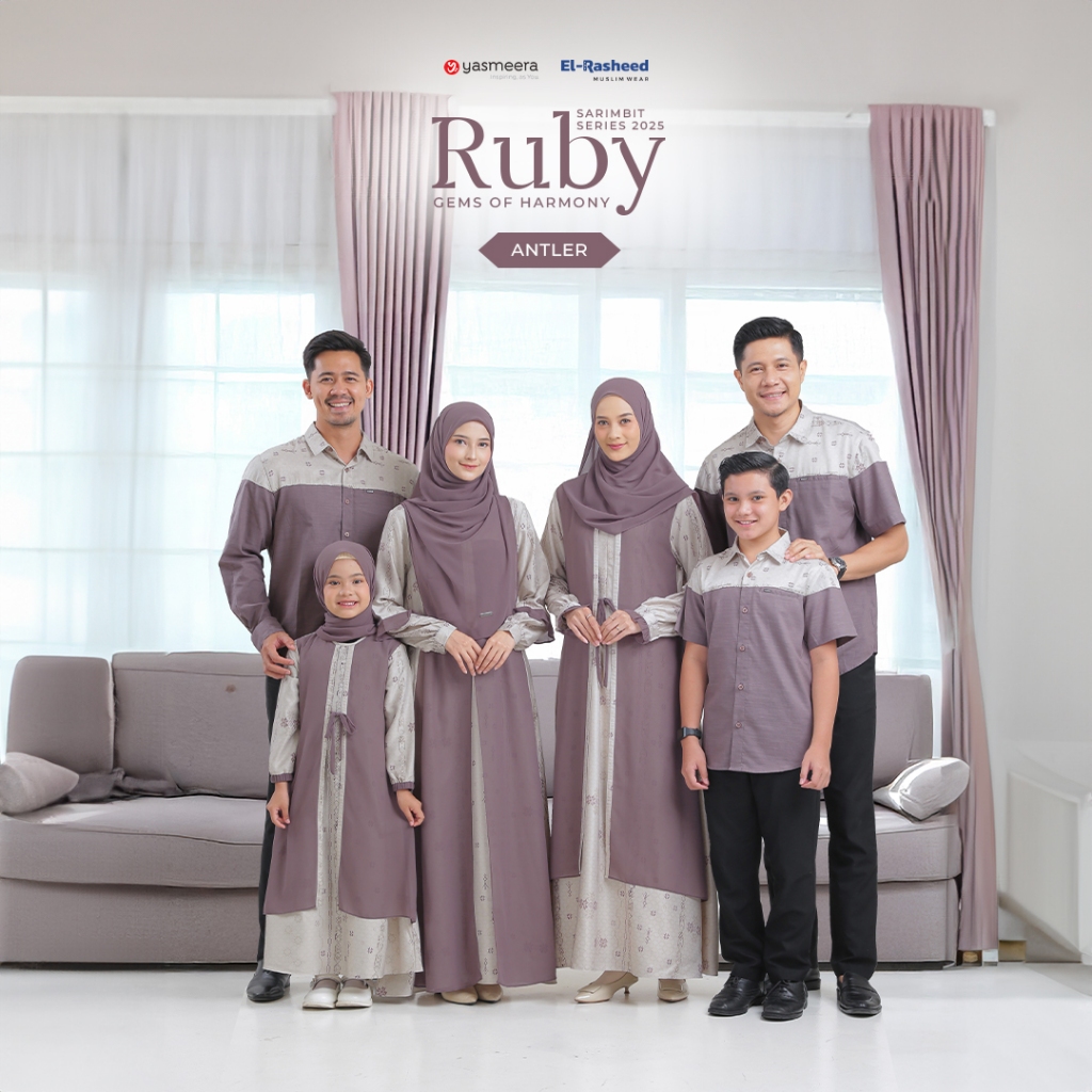SARIMBIT 2025 RUBY SERIES WARNA ANTLER