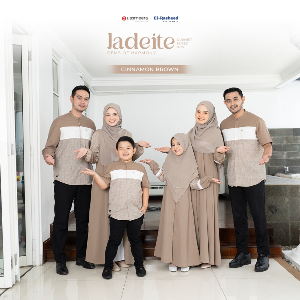 SARIMBIT 2025 JADEITE SERIES WARNA CINNAMON BROWN