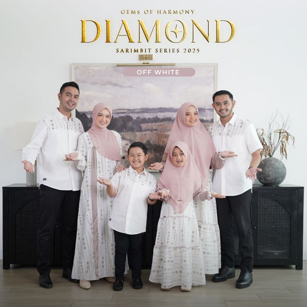 SARIMBIT 2025 DIAMOND SERIES WARNA OFF WHITE
