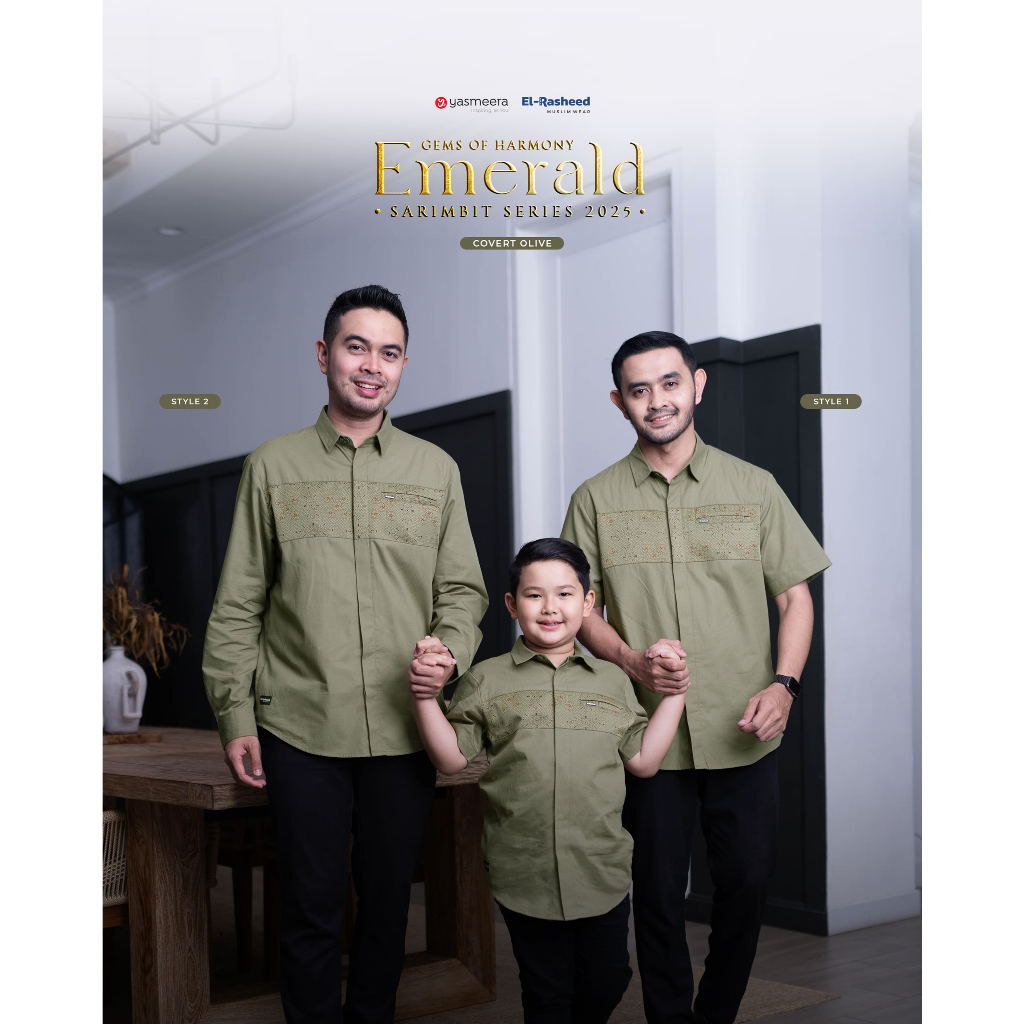 SARIMBIT 2025 EMERALD SERIES WARNA COVERT OLIVE