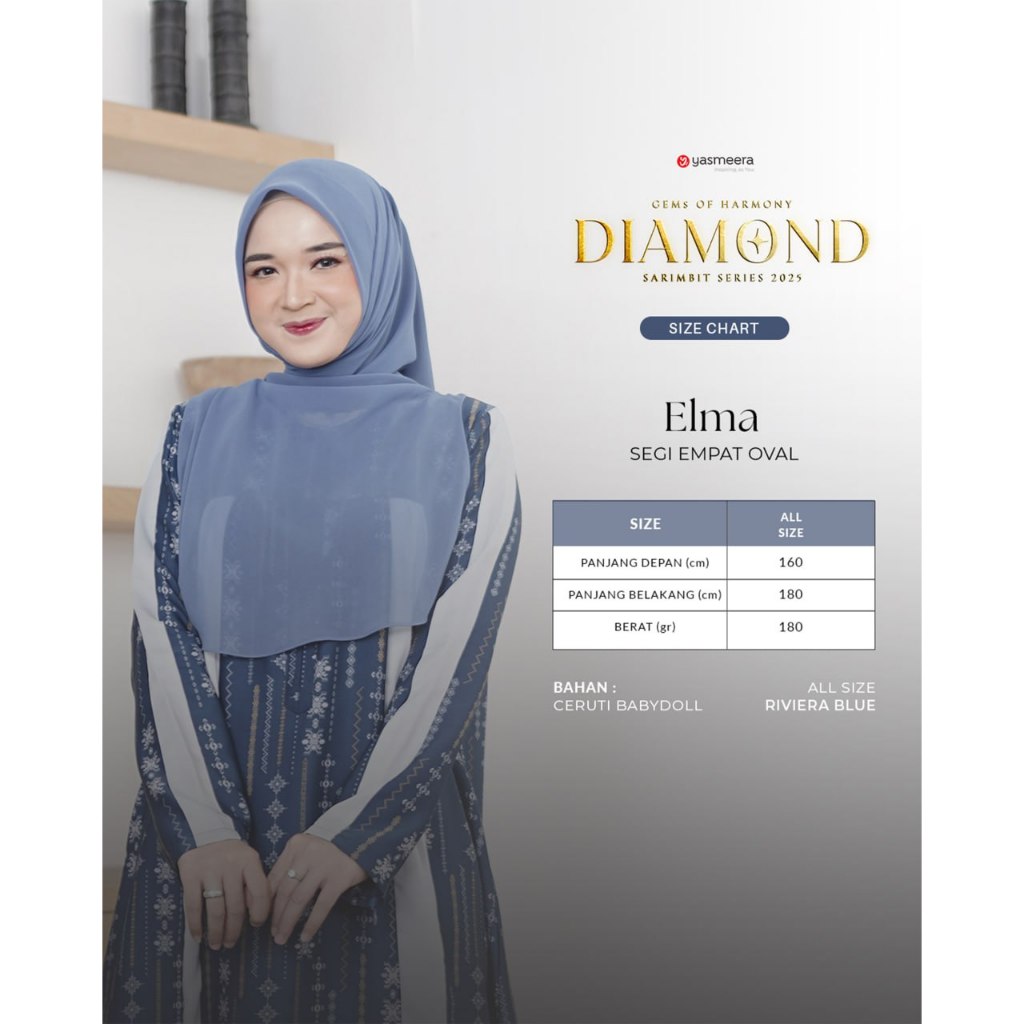 SARIMBIT 2025 DIAMOND SERIES WARNA NAVY