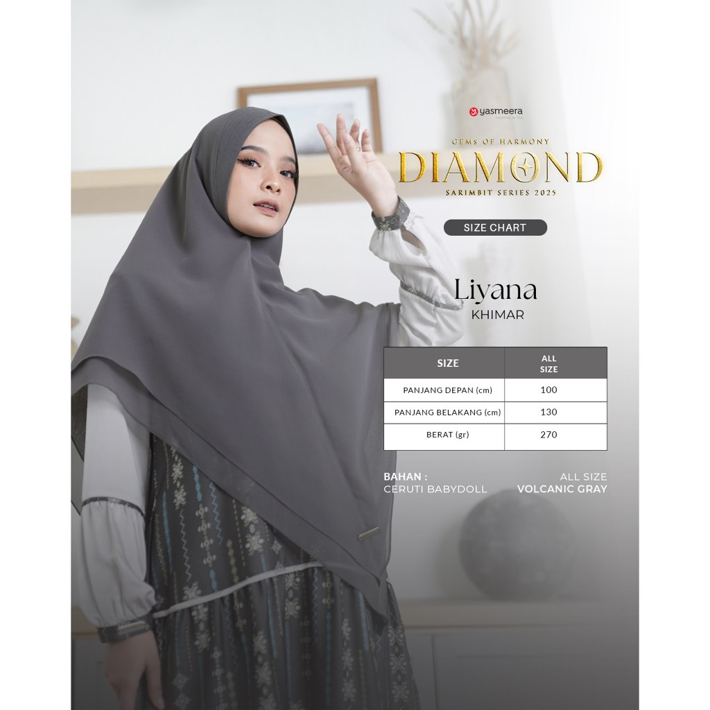 SARIMBIT 2025 DIAMOND SERIES WARNA DARK GRAY