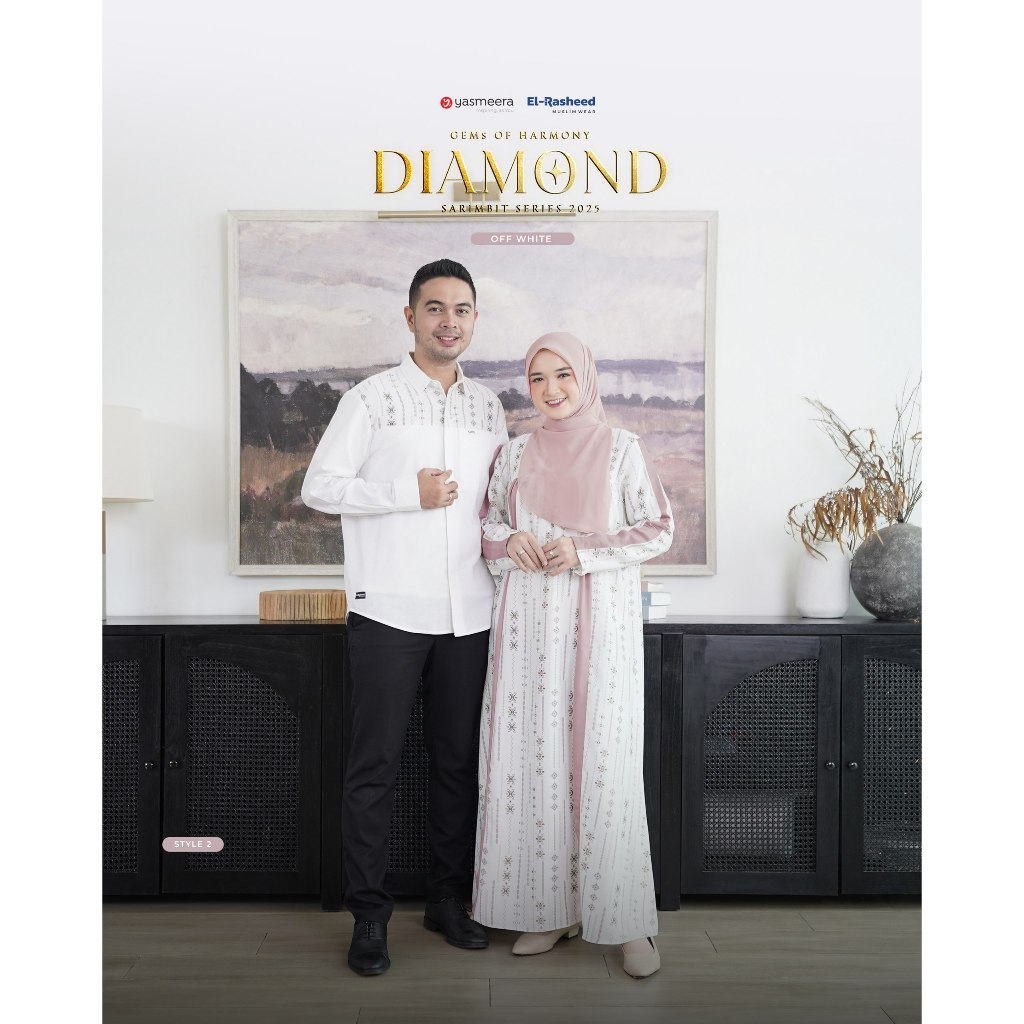 SARIMBIT 2025 DIAMOND SERIES WARNA OFF WHITE