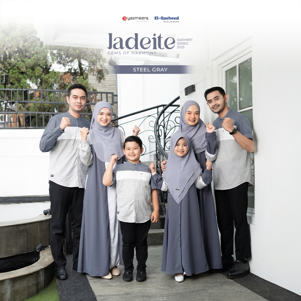 SARIMBIT 2025 JADEITE SERIES WARNA STEEL GRAY