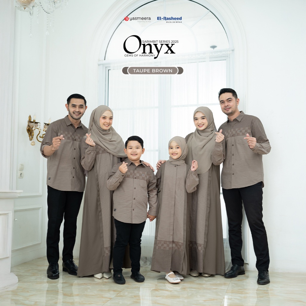 SARIMBIT 2025 ONYX SERIES WARNA TAUPE BROWN