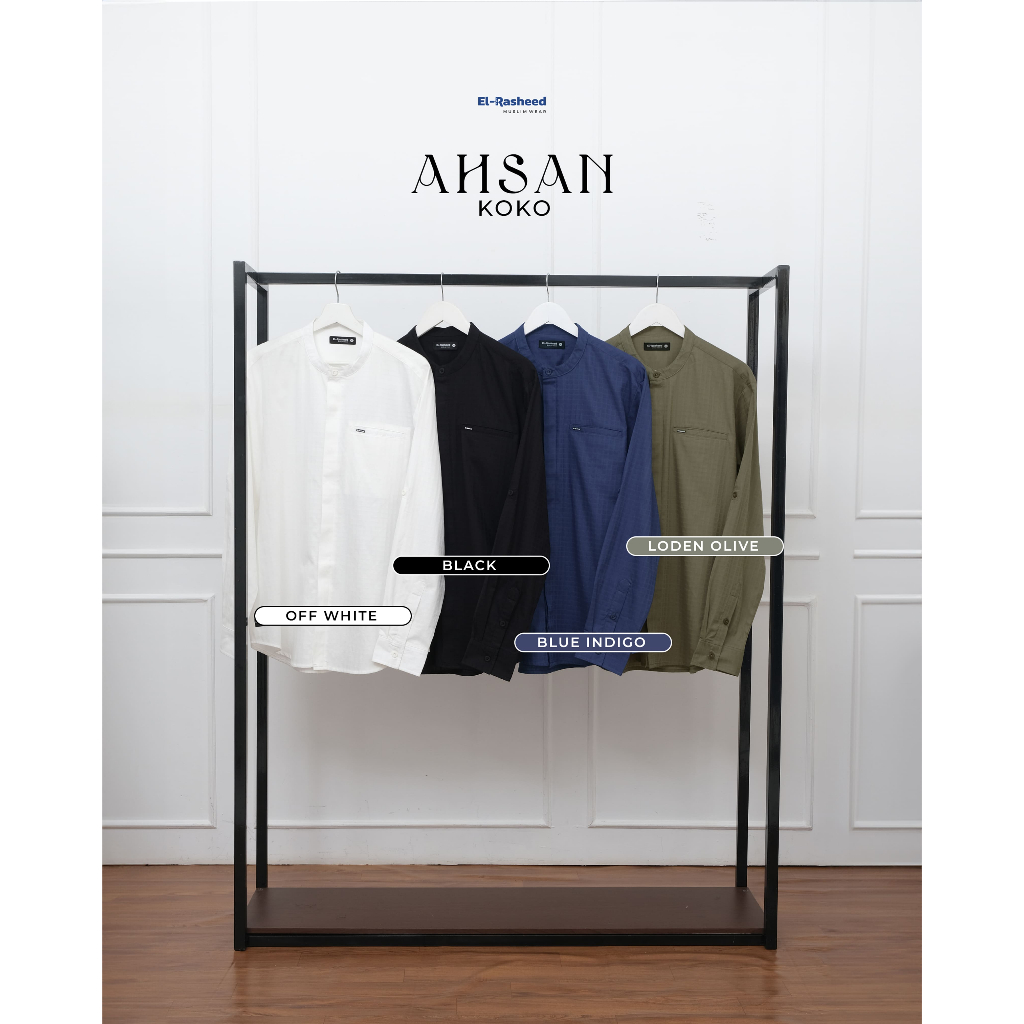 COUPLE SERIES GAMIS DAN KOKO HAJI UMROH HITAM PUTIH