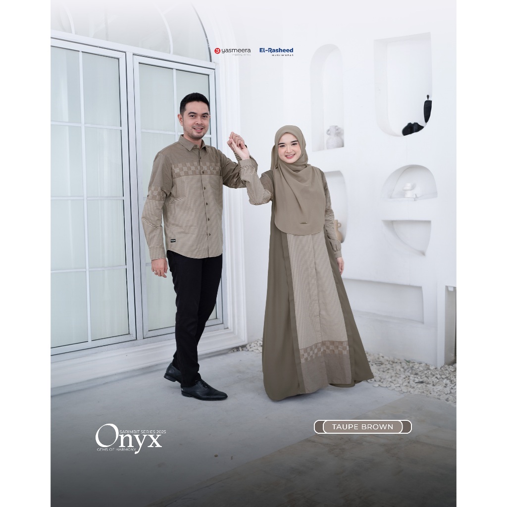 SARIMBIT 2025 ONYX SERIES WARNA TAUPE BROWN